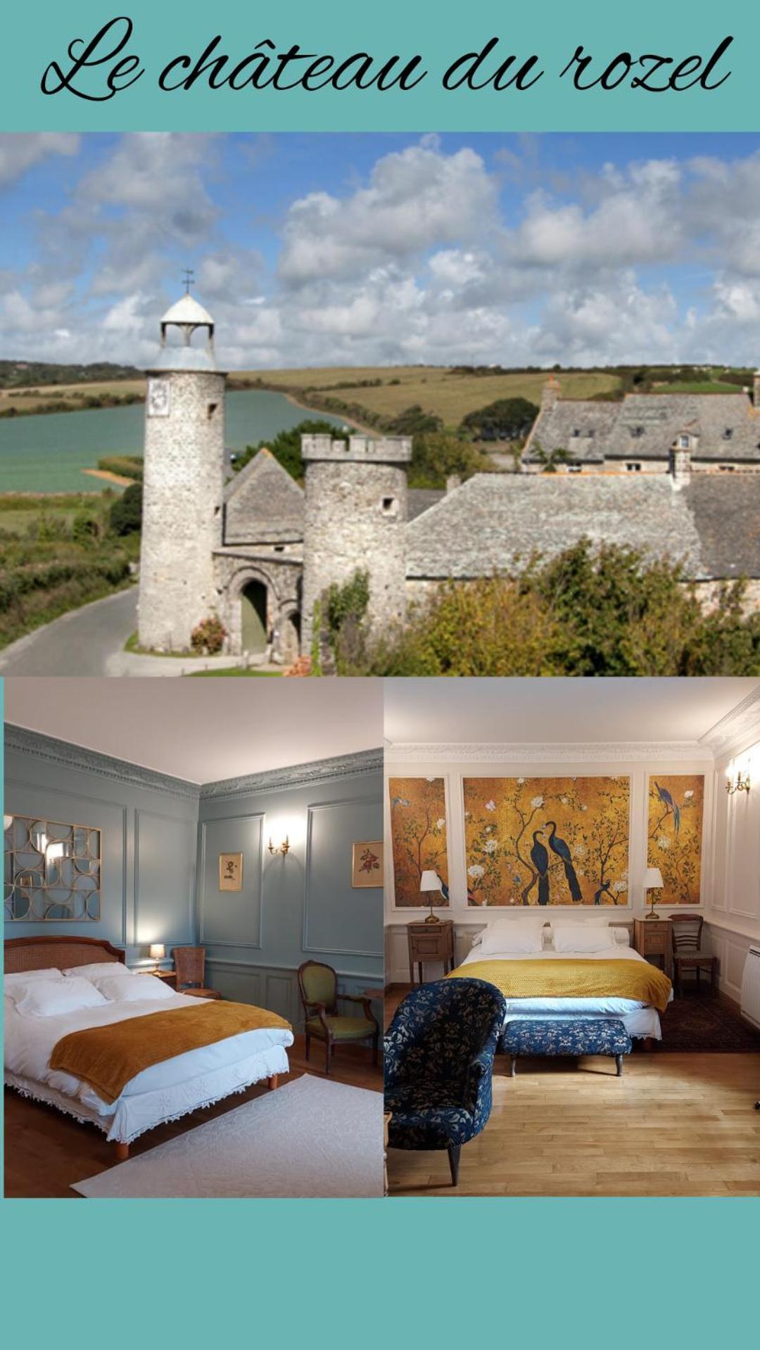 Les Chambres Du Chateau Du Rozel Le Rozel Eksteriør bilde